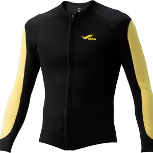 2.5mm JERSEY JACKET moon yellow (men)