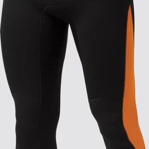 JERSEY PANTS 2.5mm(MEN)-Black x Orange [MYR703] [SGD225]