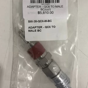 ADAPTER - QC6 TO MALE BC(ccr)