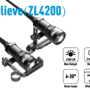 Believe 4000Lumens (ZOOM 4°-45°Beam)