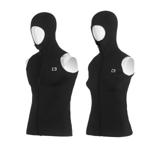 3mm Stretchy Nylon Vest with Hood Water pro