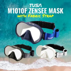 M1010F Zensee Mask with Fabric Strap WATER PRO