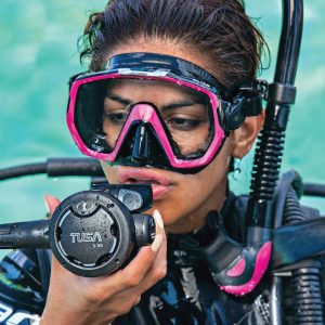 M1003/M3001 Zensee Mask with Fabric Strap WATER PRO