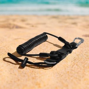 Quick Release Coil Lanyard/Within Cable Water Pro