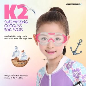 Swimming Goggles For Kids K2 Water Pro