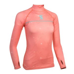 Scubapro Coral T-Flex Long Sleeve Rash Guard UPF 50 – Lady