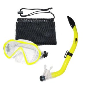 Deep Blue Fiji Silicone Junior Snorkeling Set