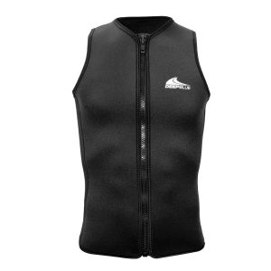 Deep Blue Sportflex Vest with Front Zip