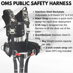 OMS Public Safety Harness