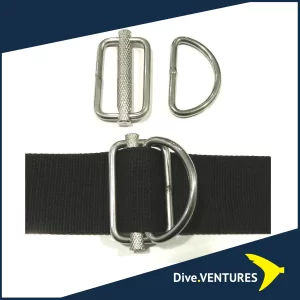 XDEEP Stealth 2.0 Slideable D-Ring Kit (2 Pieces)