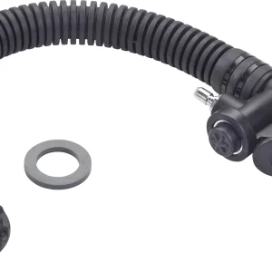 OMS Completed airway elbow, corrugated hose 13", inflator and gasket